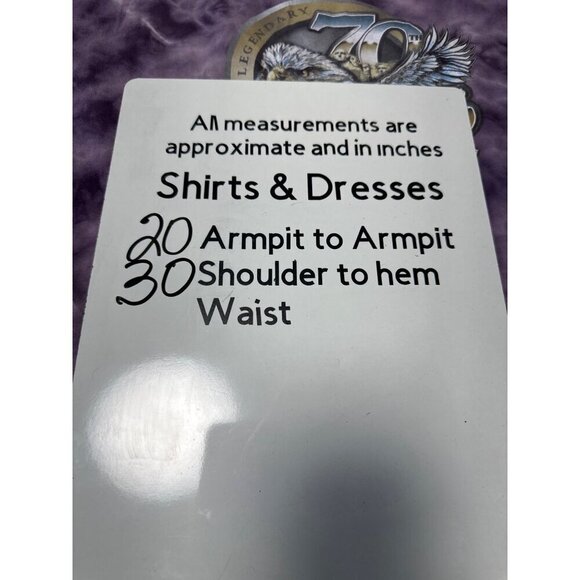 Harley Davidson Purple Tie Dye Double Sided Graphic Tee Size 2XL - Picture 9 of 9